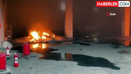 Afyonkarahisar'da fabrika yangını