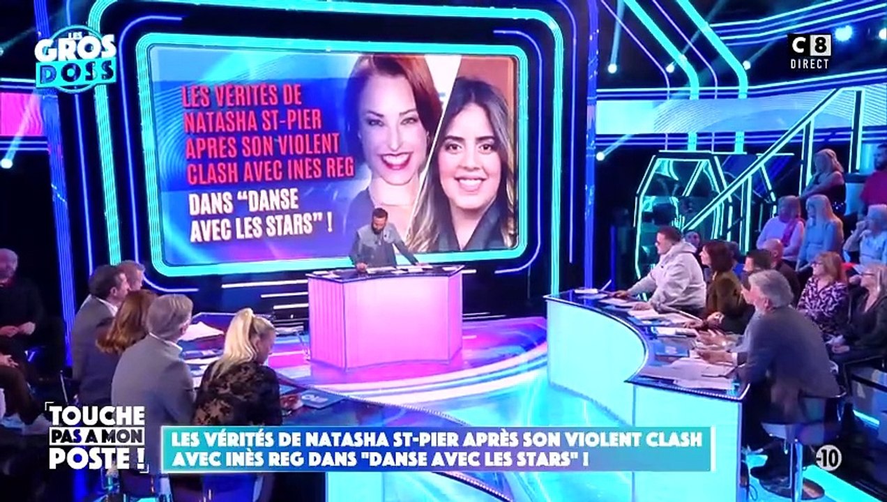 Cyril Hanouna révèle qu'avant Natascha St-Pier, Ines Reg s'est "embrouillée" avec Valérie Trierweiler sur M6 et avec Chantal Ladesou sur le tournage de "Mask Singer" - Regardez