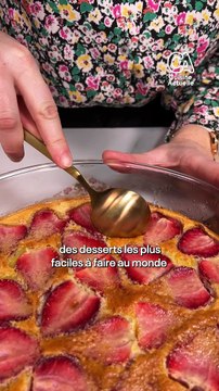 CUISINE ACTUELLE - Clafoutis aux fraises