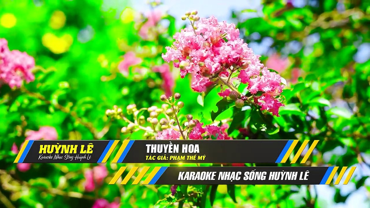THUYỀN HOA Karaoke Nhạc Sống SONG CA ( Dm Rê Thứ ) - Cha Cha Beat Hay