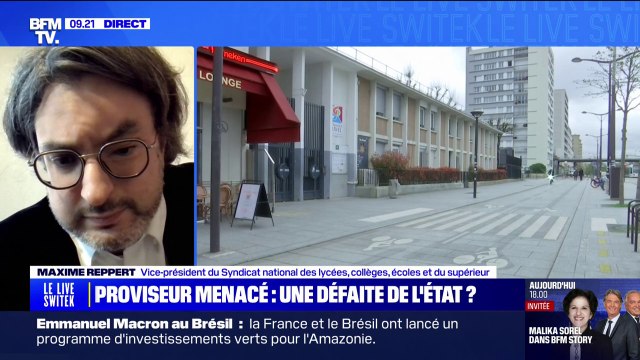 Démission du proviseur du lycée Maurice Ravel: C'est du gâchis affirme Maxime Reppert (vice-président du Snalc)