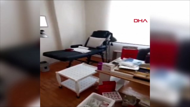 Ukraynalı kadın kiraladığı evi kaçak estetik merkezine dönüştürmüş