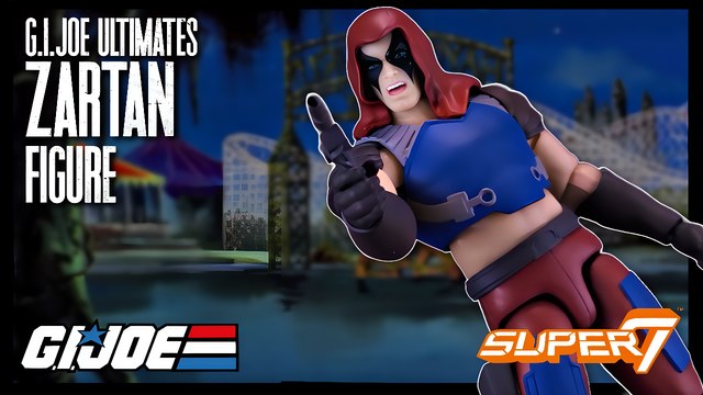 Super7 G.I.JOE Ultimates Zartan Figure