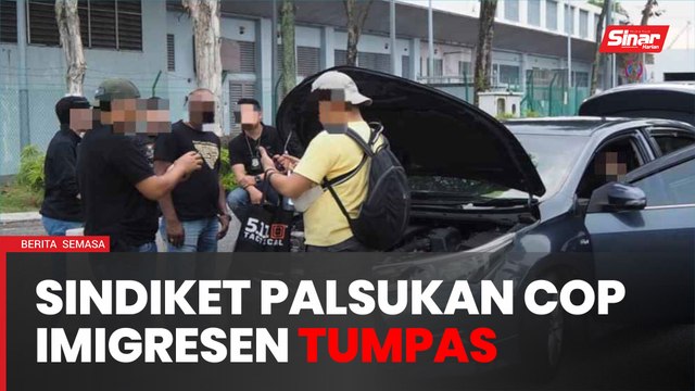 Sindiket warga Pakistan, India palsukan cop Imigresen tumpas