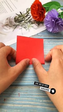 Dual heart from one paper piece | art and craft idea | #papercraft #artandcraft #voiceover