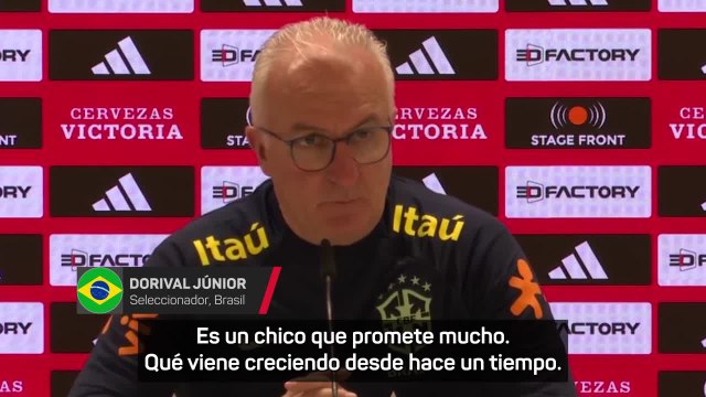 Brasil, feliz con Endrick