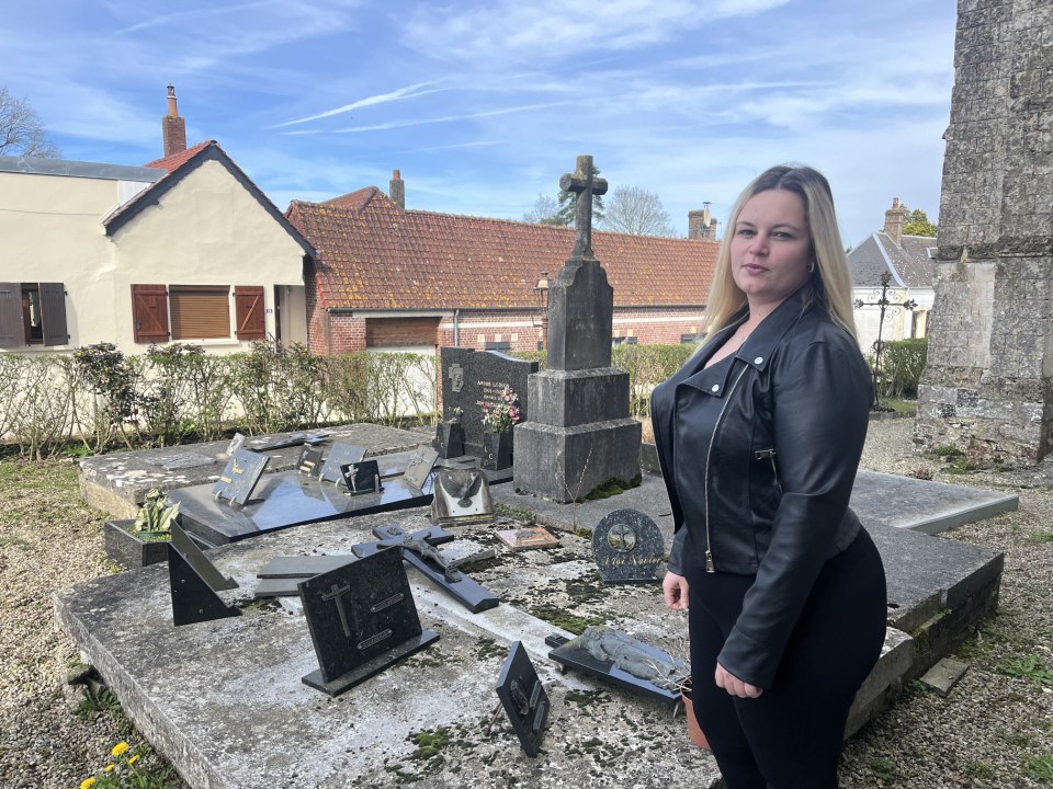 Marine Brugghe lance un service de nettoyage de tombes autour d'Abbeville