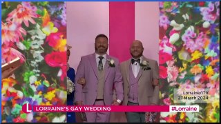 Lorraine Kelly officiates same-sex wedding on 10 year anniversary