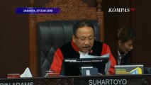 MK Tolak Gugatan Prabowo-Sandiaga Uno soal Sengketa Hasil Pilpres 2019  ARSIP KOMPASTV