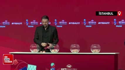 Basketbolda FIBA 17 Yaş Altı Dünya Kupası'nın kura çekimi yapıldı