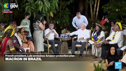 France's Macron visits Brazil after four years of tensions