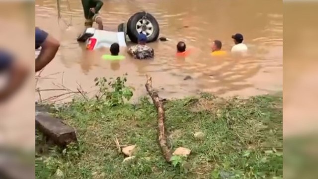 Homem morre após caminhonete cair dentro de açude em Quiterianópolis