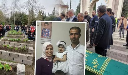 Aynı aileden 6 kişi hayatını kaybetmişti... Cenazede yürek yakan anlar