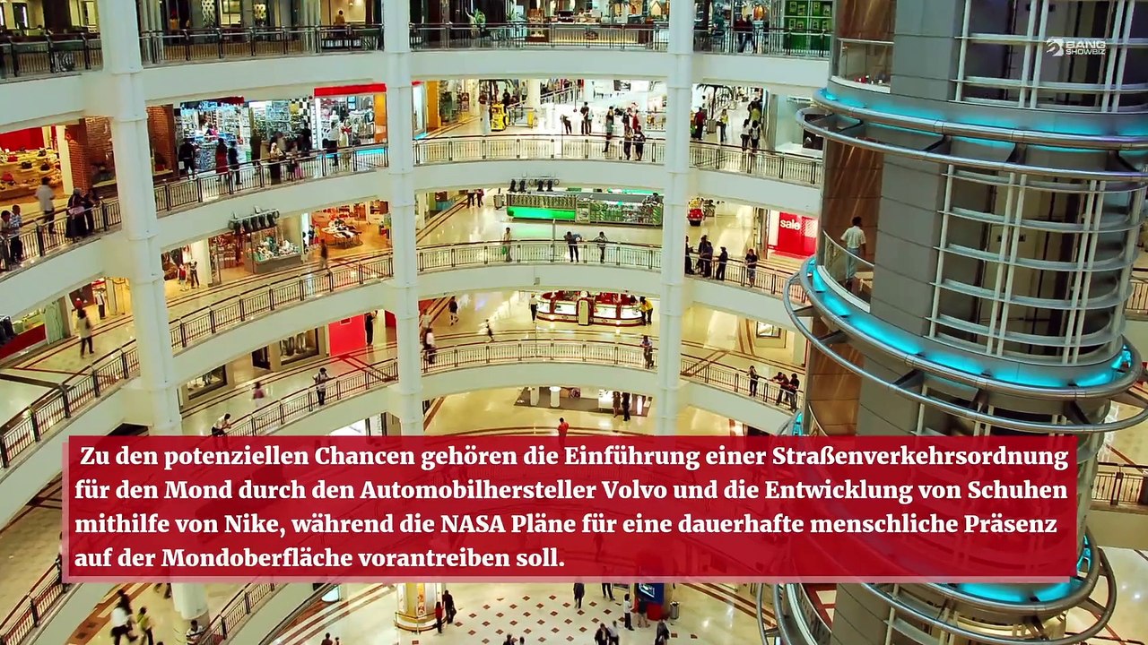 Der Mond könnte im Jahr 2026 Werbung enthalten