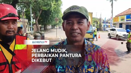 Persiapan Mudik Lebaran 2024, Perbaikan Jalur Pantura Dikebut