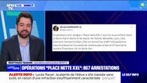 Gérald Darmanin annonce 867 interpellations liées aux opérations 