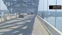 ボルチモアで最近崩壊した橋を渡る時の恐ろしい動画を女性が撮影
