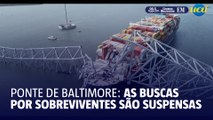 Buscas por sobreviventes são suspensas na ponte de Baltimore