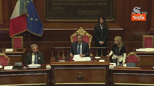 Gli auguri di Pasqua di La Russa al Senato: Mai come oggi occorre una festa della pace