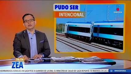 Investigan si el descarrilamiento del Tren Maya pudo ser intencional