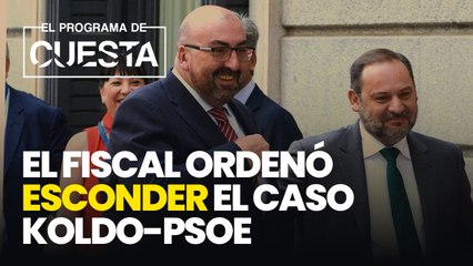 El Fiscal de Sánchez ordenó esconder el caso Koldo-PSOE en elecciones