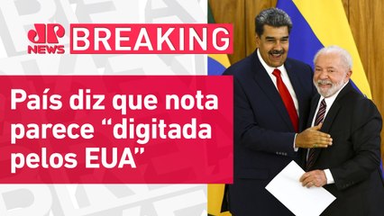 Venezuela rebate governo Lula sobre eleição | BREAKING NEWS