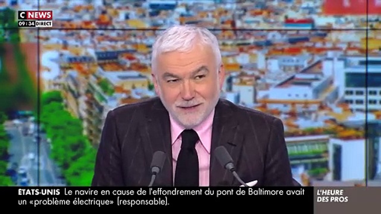 Pascal Praud réagit à l'audition de Yann Barthès devant l'assemblée nationale. "L'Heure des Pros", CNews