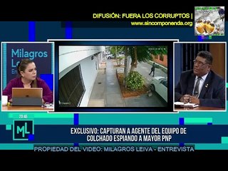 CORONEL COLCHADO PERSIGUE A SU MISMA GENTE POLICÍAL