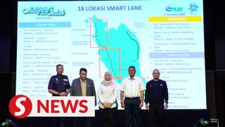 PLUS activating 18 smart lanes in conjunction Hari Raya festive season