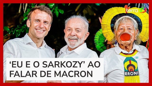 Lula comete gafe e confunde Emmanuel Macron com ex-presidente francês