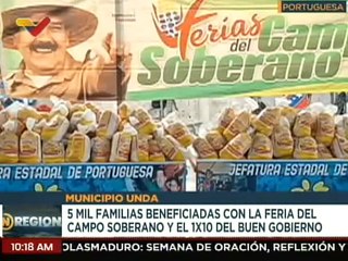 Portugueseños fueron beneficiados con jornada de atención social y Feria del Campo Soberano