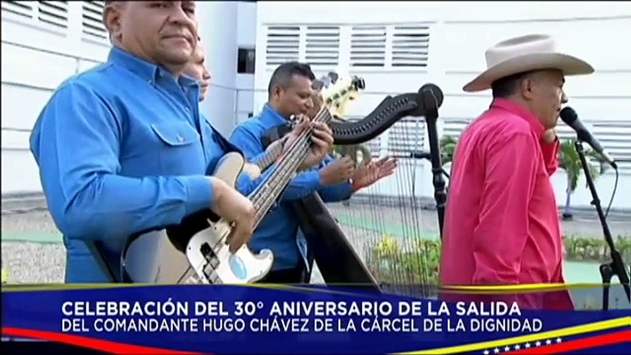Maduro celebró en cárcel de Yare los 30 años de liberación de Chávez