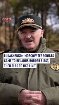 Lukashenko: 'Moscow terrorists came to Belarus border FIRST, then fled to Ukraine'