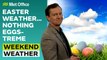 Weekend Weather 28/03/2024 – A little warmer for Easter  - Met Office UK Forecast