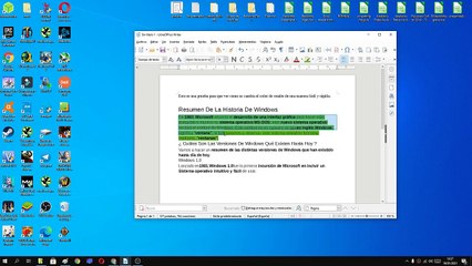  Como SUBRAYAR un TEXTO con COLOR en LIBREOFFICE FÁCIL y RÁPIDO