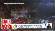 Ilang bahagi ng Baguio City, nakaranas ng flash flood; 14 sasakyan, nalubog | SONA