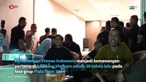 Jokowi Nobar Kualifikasi Piala Dunia 2026 (Indonesia VS Vietnam) Bersama Para Menteri