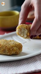 Croquetas de jamón en freidora de aire, con poco aceite pero igual de crujientes