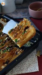 Crinkle cake caprino e miele, la gustosa torta salata vegetariana con la pasta fillo