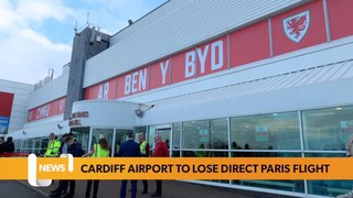 Cardiff airport loses sole direct flights to Paris
