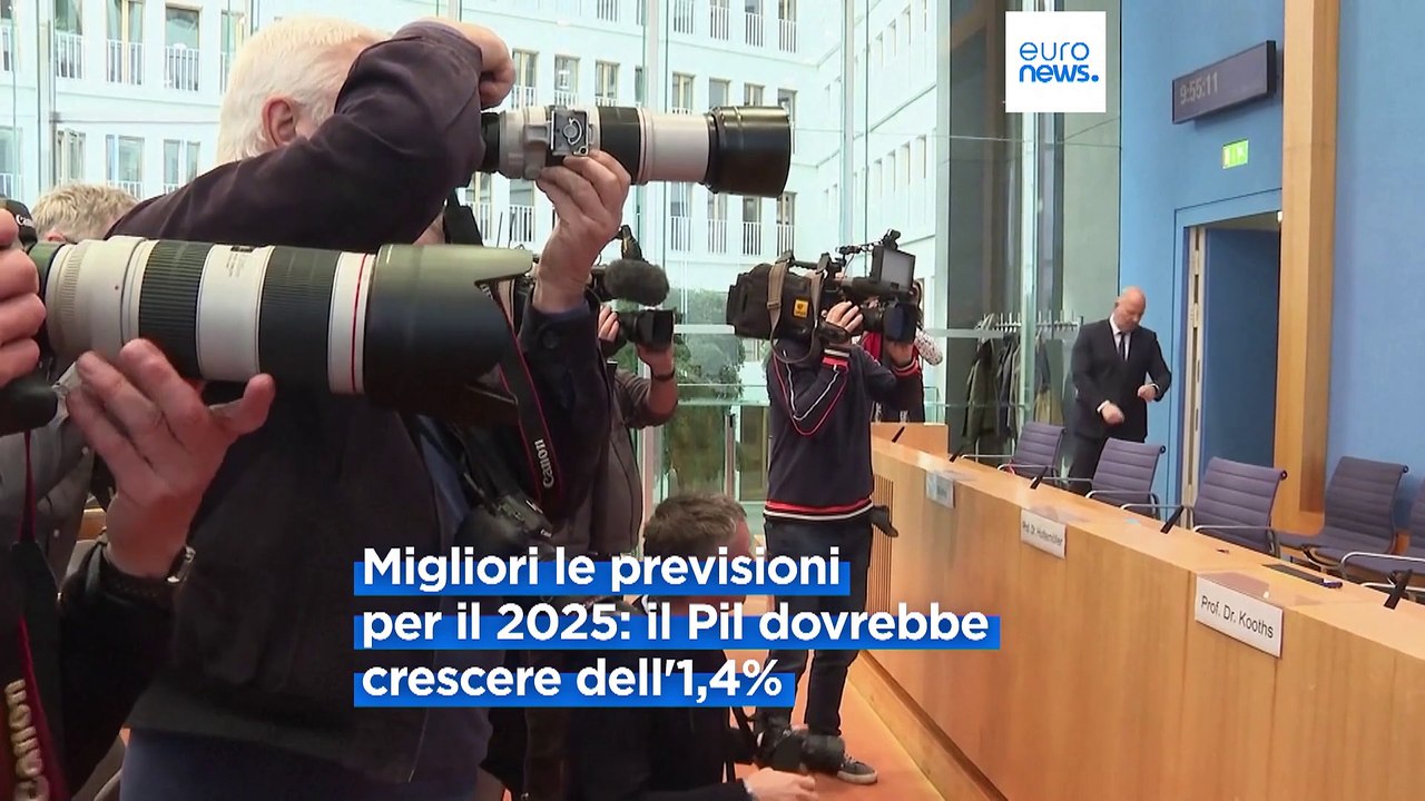 Anno nero per la Germania: le previsioni riducono la crescita economica del 2024 allo 0,1%
