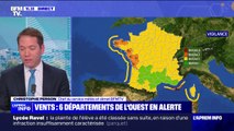 Météo: six départements de l'ouest placés en vigilance orange 