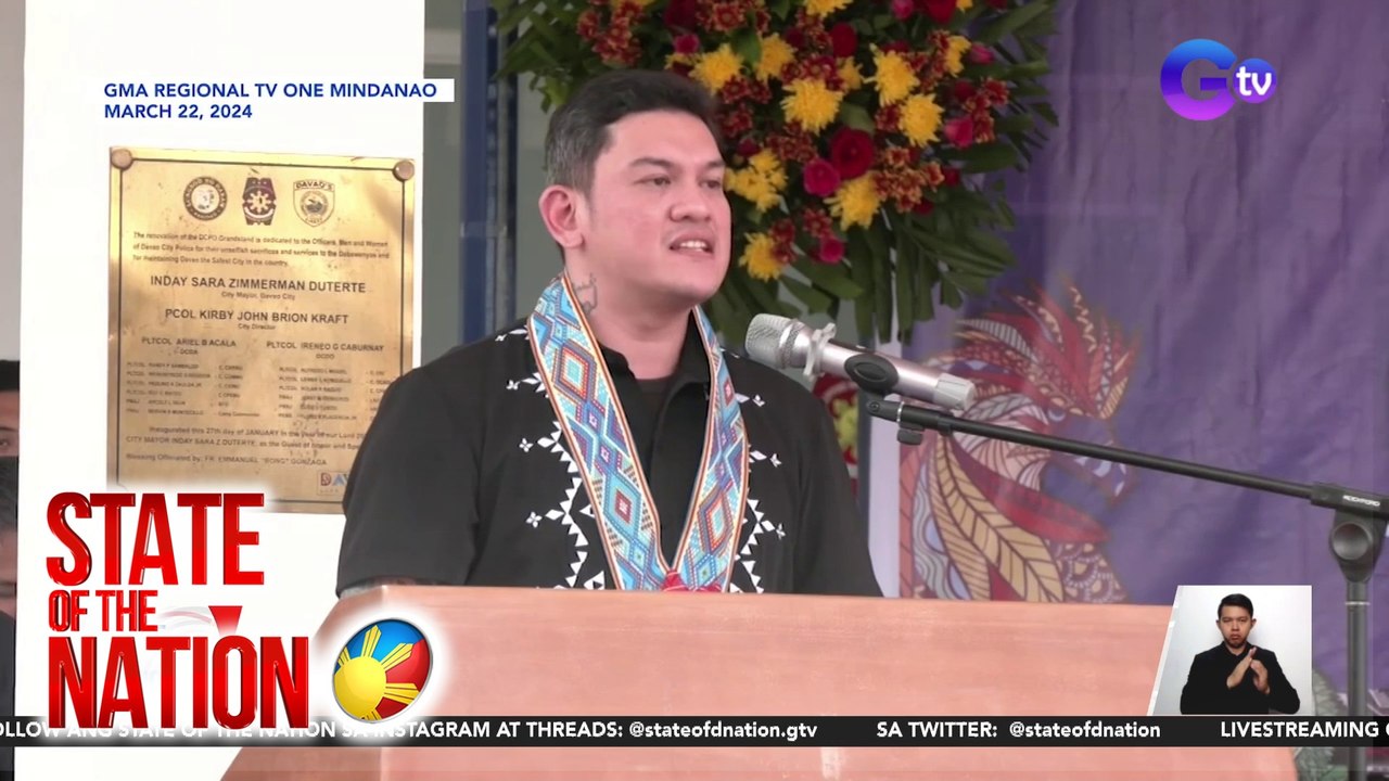 State of the Nation Part 1: Pertussis outbreak sa Cavite; War on drugs sa Davao City; atbp.