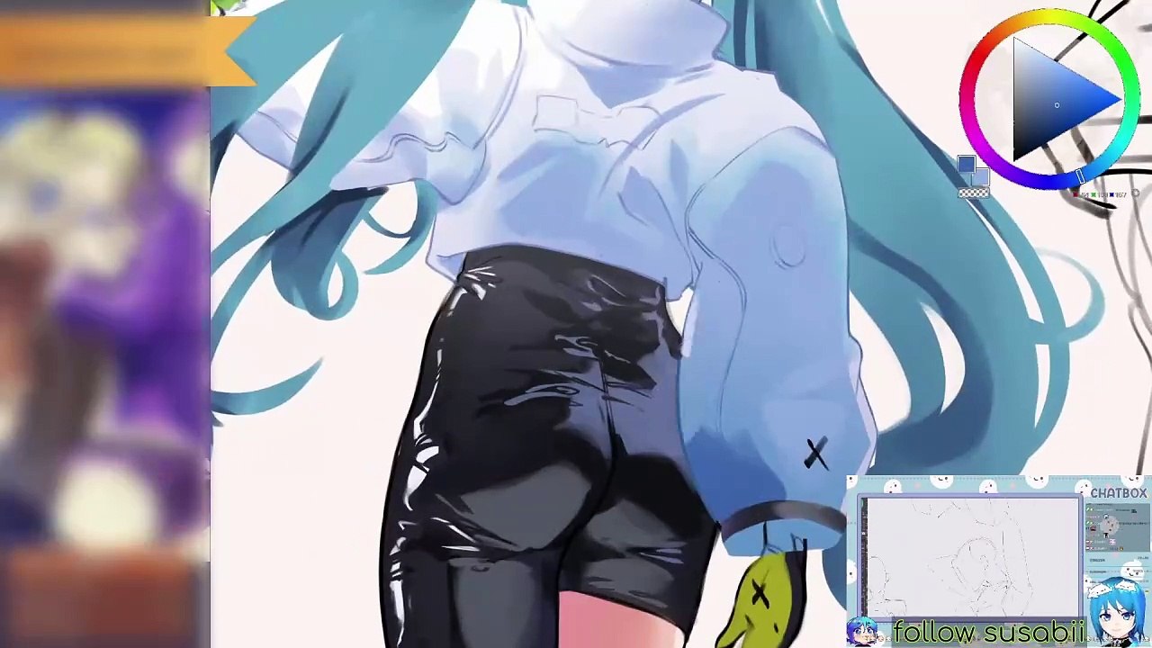 Speedpaint - Hatsune Miku