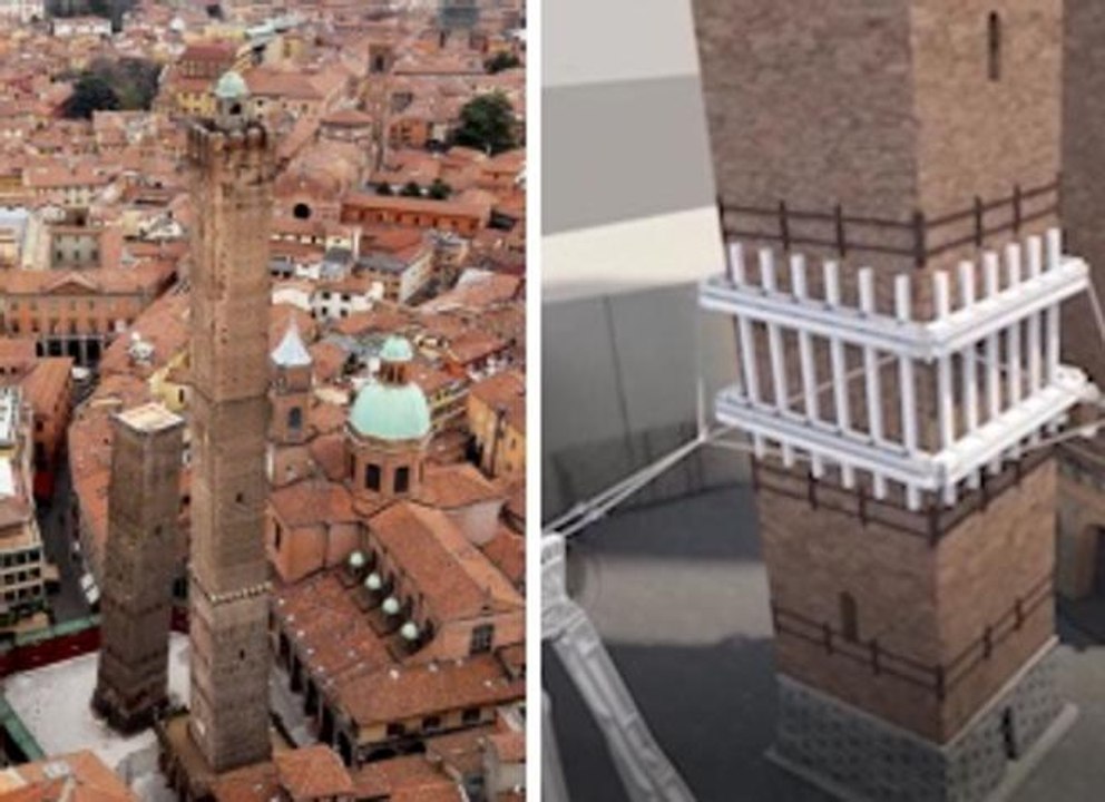 Bologna, la torre Garisenda a rischio crollo: «La salveremo usando gli stessi tralicci che hanno messo in sicurezza la torre di Pisa»