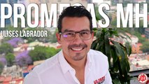 Ulises Labrador promete a la MH agua y seguridad
