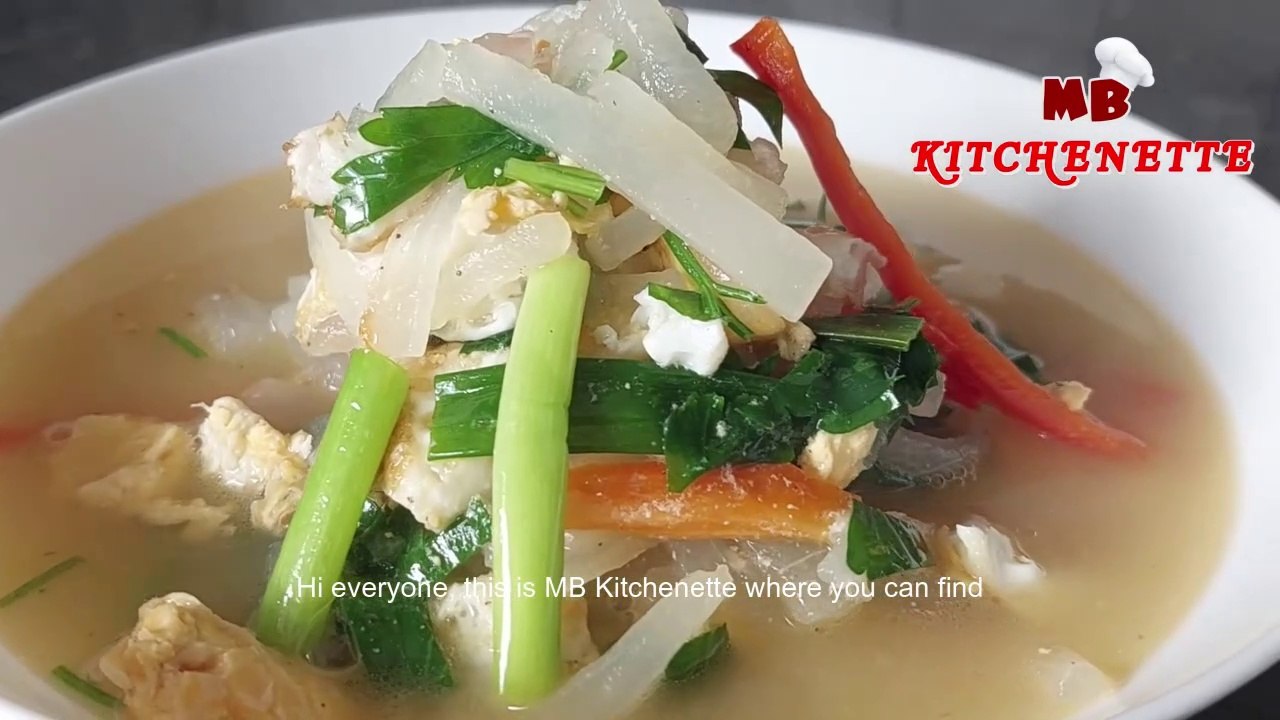Got Egg and Radish? Lets cook Chinese Egg and Radish Soup!! Let me show you some tips and tricks!!