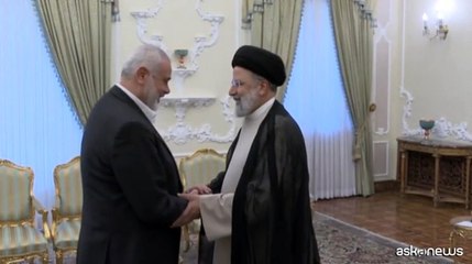 M.O., Raisi ad Haniyeh: orgogliosi di sostenere la causa palestinese