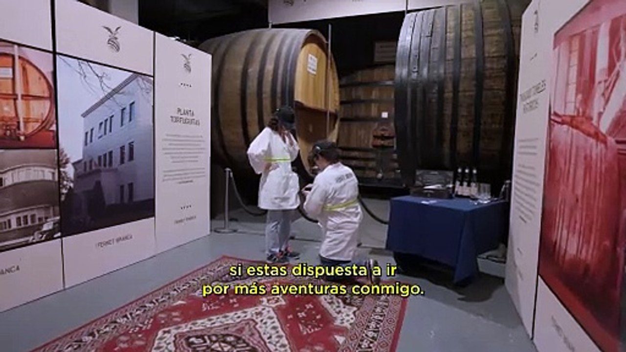 Hombre estadounidense le propuso casamiento a su pareja en la fábrica de Fernet Branca.