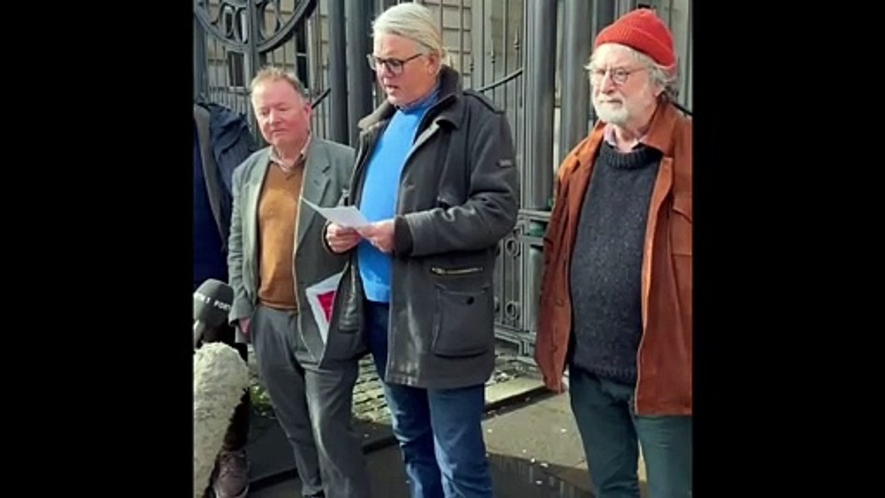 Edinburgh Academy Survivor Group make statement outside court
